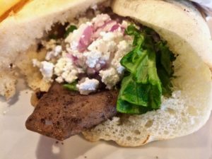 gyro with Feta cheese