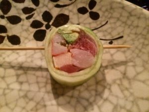 Lollipop Roll at Izumi Steakhouse