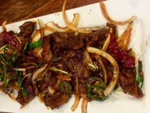 Mongolian Beef at Red Pavilion