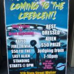 The aliens are coming to the Crescent Bar for the Solar Eclipse 2017