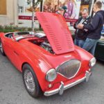 Austin Healy 1956 at Field Meet in Meridian