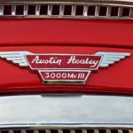 Austin Healy 3000 Sprite emblem at meet