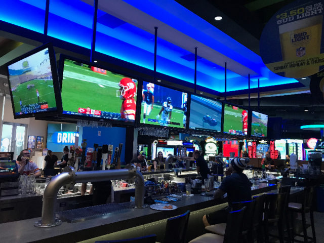 The bar at the Boise Dave & Busters