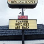 Capri old sign Pumkin Hotcales