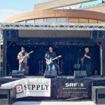 Carlos Danger playing on stage at BBQ Festival