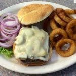 Jalapeno cheeseburger plate