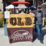 County Line Brewing was pouring beer at Festival