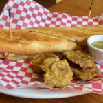 Cubano sandwich with tostones plate at Casablanca