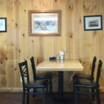 Dining room at the Mann Creek Country Store and Cafe.