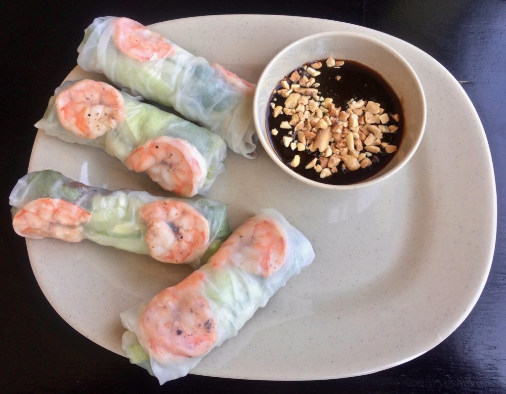 Fresh Spring Rolls with Spicy Peanut Sauce at Pho 779