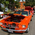 1960's Ford Mustang at Harrison Haul Ass Show and Shine event. Photo by Sterling Bingham for The Boise Beat