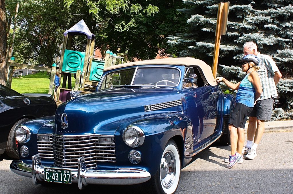 Car at Harrison Haul Ass Show and Shine. Photo by Sterling Bingham for The Boise Beat