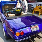 Ferrari/Corvette at Harrison Haul Ass Show and Shine. Photo by Sterling Bingham for The Boise Beat