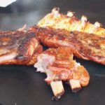 Look at the smoke ring on those delicious ribs!