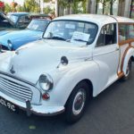 Morris Minor traveler, front view