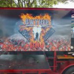 Owyhee's colorful trailer for BBQ