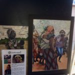 Painting displayed at Meridian Art Week