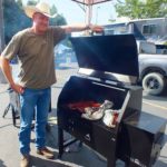 Smoking on a Sawtooth Grill at the BBQ Fest