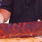 Spud's BBQ ribs at Festival