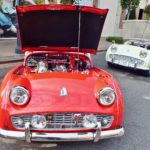 Triumph TR3B at the meet