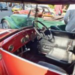 Austin A7 Tourer Interior view at meet