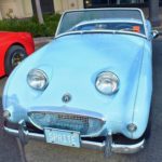 Austin Healy Sprite at the car show