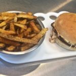 Bison Original Burger with Fries