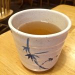 Hot tea at Mr. Wok