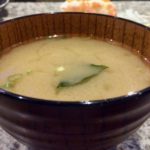 Miso Soup at sushi bar