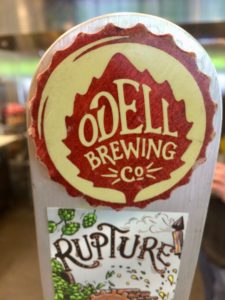 O'Dells Rupture Beer on Tap