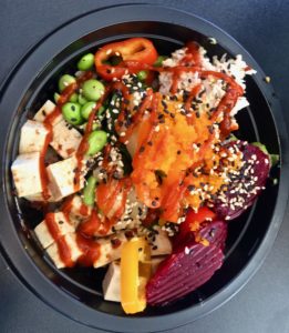 Tofu Poke Bowl at Paddles Up Poke