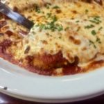 Veal Parm side closeup