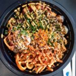 Yellowtail and Spicy Tuna Bowl at Paddles Up Poke