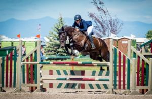 Mia Edsall Jumping Horse