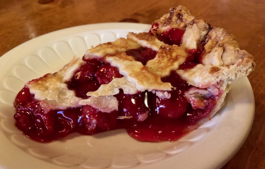 Cherry Pie at Orchard House Restaurant in Caldwell