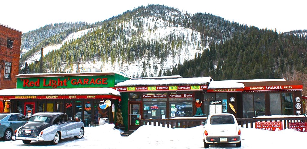 Red Light Garage In Wallace Idaho