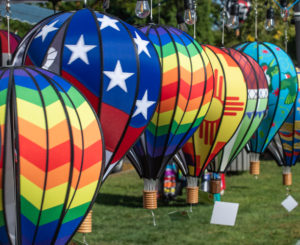 Spirit of Boise Balloon Classic Ballons on ground