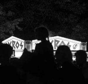 Gyros stand at Hyde Park Street Fair