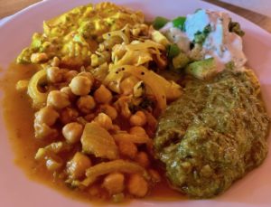 Saag Paneer at Bombay Grill in Boise