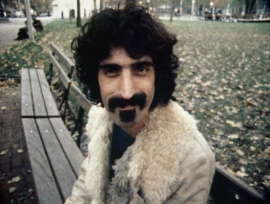 Frank Zappa smiling