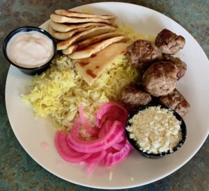 Kefta Meatball Special at Sofia's Greek Bistro