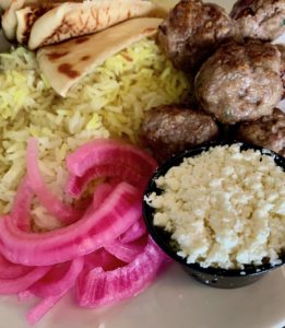 Kefta Meatballs at Sofia's Greek Bistro