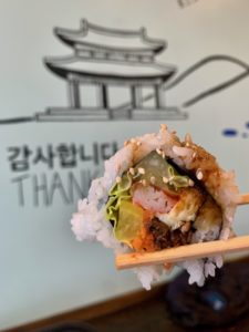 Tuna Kibap at Koco Bell Korean Street Food