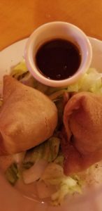 Bombay Grill Serves Vegans Vegetable Samosas