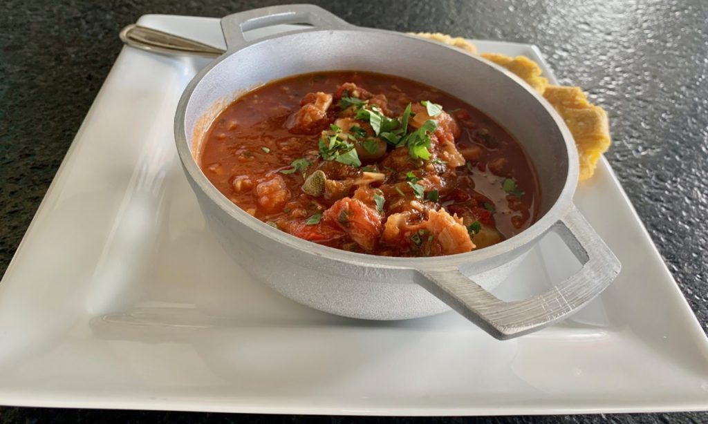 Bacalao Stew at Wepa Puerto Rican Cuisine