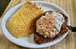 Chicken Fried Steak at Chef's Hut in Boise