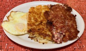 Corned Beef Hash at the Chef's Hut in Boise