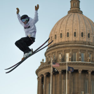 Skiing at the Idaho Potato Drop