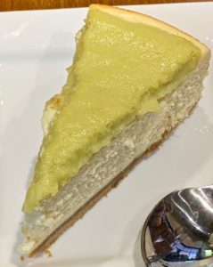 Pina Colada Cheesecake at Wepa Puerto Rican Cuisine