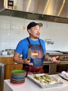 Chef Carlos Lamagna at FoodFort